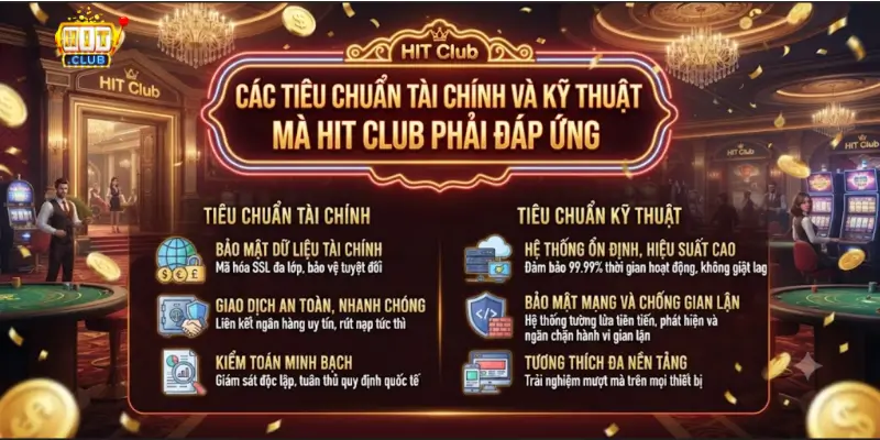 Các tiêu chuẩn tài chính và kỹ thuật khắt khe mà Hit Club phải đáp ứng