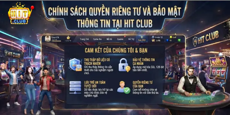 Chính sách quyền riêng tư và bảo mật thông tin tại Hit Club