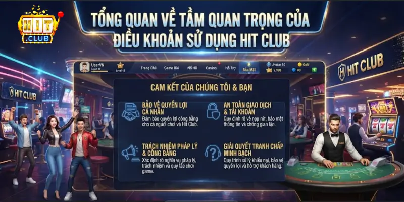 Tổng quan về tầm quan trọng của điều khoản sử dụng Hit Club